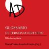 GLOSSÁRIO  DE TERMOS DO DISCURSO