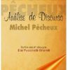 ANÁLISE DE DISCURSO MICHEL PÊCHEUX